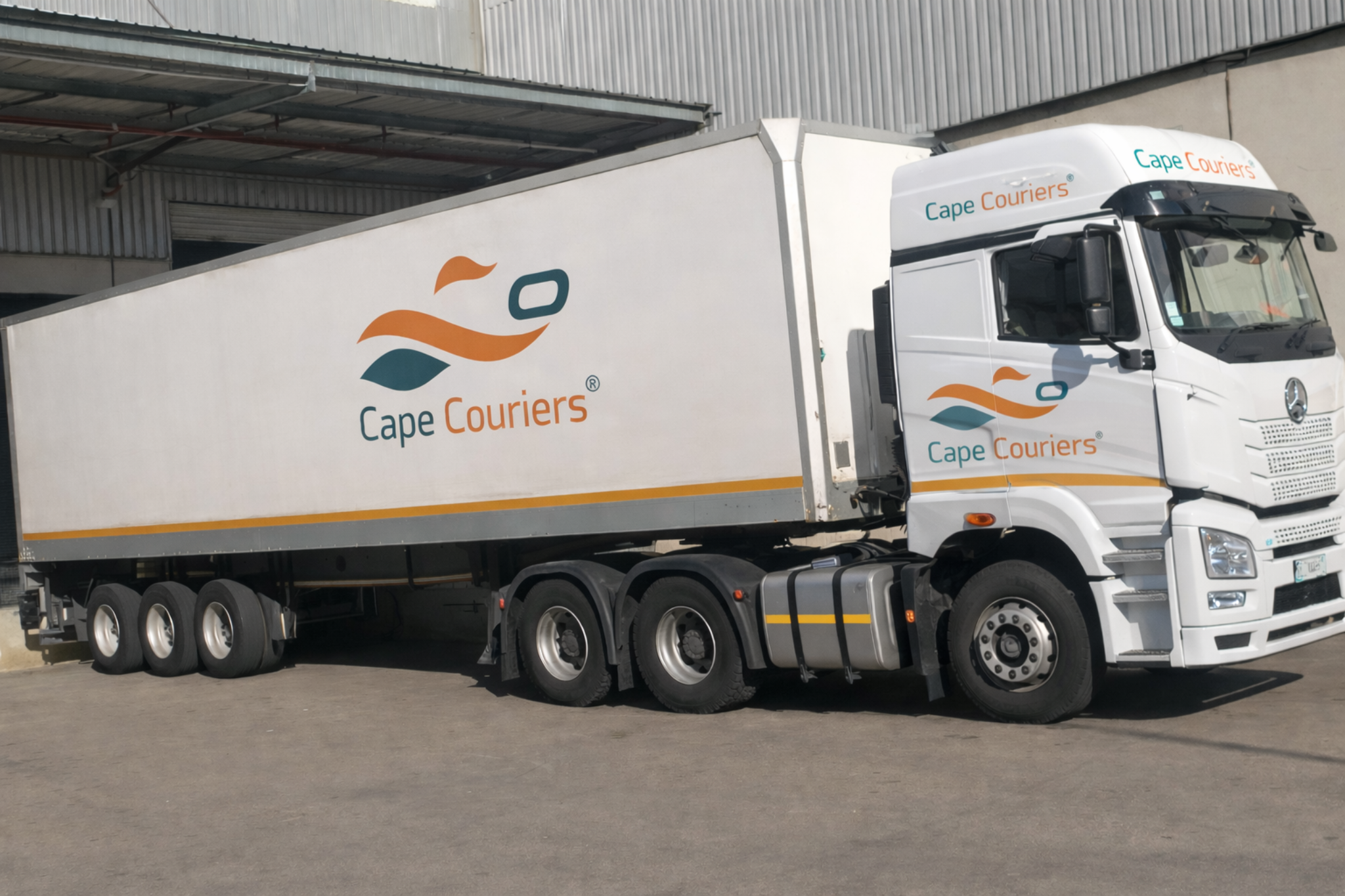 Cape Couriers branded fleet